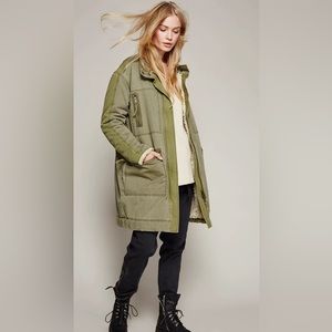 Free People Tallis Oversized Sherpa Parka